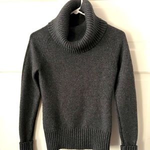 GAP Cowl Neck Turtleneck knit sweater - Grey XS